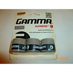 Gamma‎ Supreme Overgrips Gray